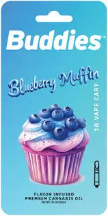 (g) Vape AiO 1g Blueberry Muffin (Buddies)