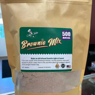 (each) DIY Brownie Mix 500mg