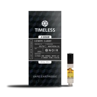 (each) Timeless | NOIR | Lemon Larry (H) Vape Cartridge | .5g