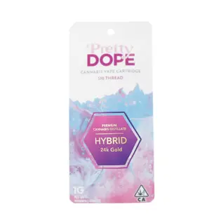 (each) Pretty Dope - 24k Gold Vape 1g