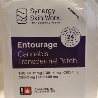 (g) Synergy Skin Worx ENTOURAGE Transdermal Patch