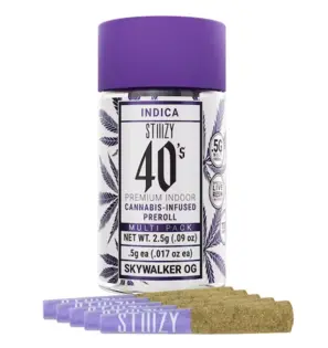 (each) Stiiizy - Skywalker 40's Mini Infused Preroll 5pk