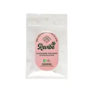 (each) Revibe - Salted Dark Chocolate Squares 10pk - 100mg