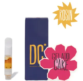 (each) District Cannabis - Gelato Cake Rosin Vape (.5g)