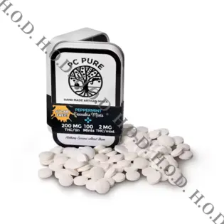 (each) PC Pure Peppermint Mints 100x2mg