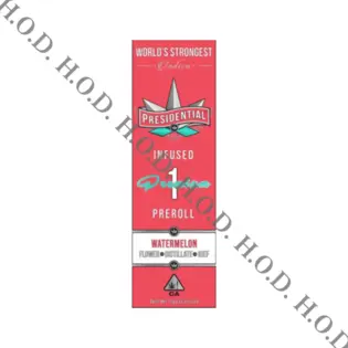 (each) Presidential Watermelon Moonrock Pre-Roll 1g