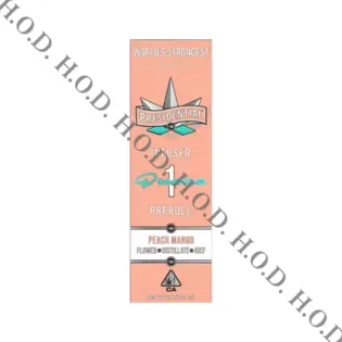 (each) Presidential Peach Mango Moonrock Pre-Roll 1g