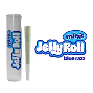 (g) Jelly Roll Minis - Blue Razz - 0.7g Infused PreRoll