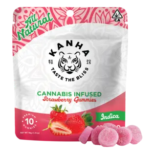 (g) KANHA - THC GUMMY - STRAWBERRY - 100MG