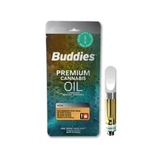 (each) Buddies - Durban Poison Distillate Cartridge 1g (S)