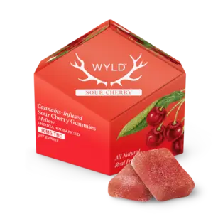(each) WYLD - Marionberry Indica - 40mg Chews