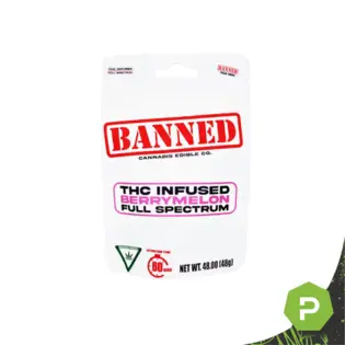(1.25g) Banned | 200mg Gummies | Berry Melon
