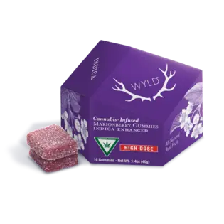 (0.2g) 200mg | Marionberry Indica Enhanced Gummies