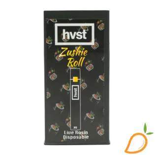 (0.5g) 0.5g Zushie Roll Live Rosin Disposable Vape HVST