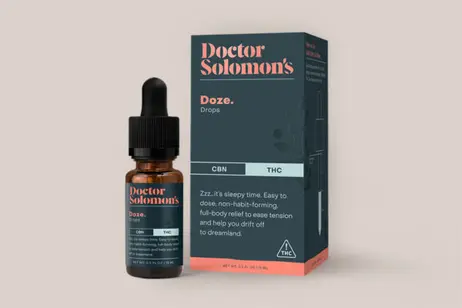 (0.1g) Dr.Solomon's | DOZE 1:1 CBN:THC Tincture 100mg