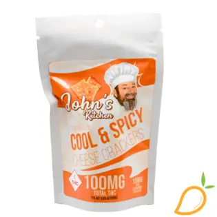 (0.1g) 100mg Cool & Spicy Cheese Crackers 710 Diamond Co.