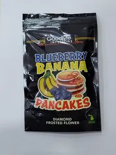 (3.5g) Goodlyfe Farms Diamond Frosted Bud Blueberry Banana Pancake