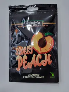 (3.5g) Goodlyfe Farms Diamond Frosted Bud Sweet Peach
