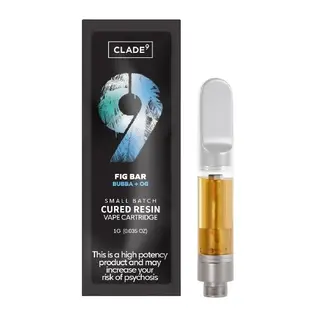 (1.0g) Clade9 | Cured Resin Cart | Fig Bar | 1g