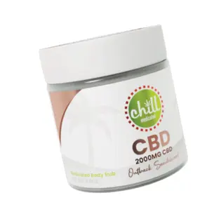 (2.0g) Chill Medicated - CBD Body Rub - Outback Sandalwood - 2000mg CBD