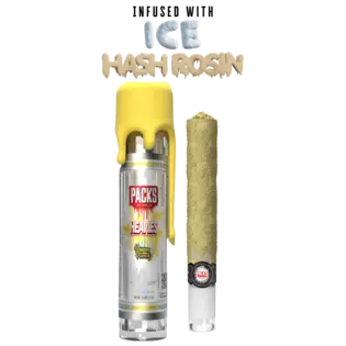 (2.5g) Banana Flambe | 2.5G Hash Rosin Infused Preroll