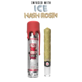 (2.5g) Black Cherry Gelato | 2.5G Hash Rosin Infused Preroll