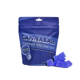 (0.1g) Blueberry Dreams | 20pk | 5mg | 1:1 THC:CBN | Gummies