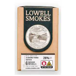 (3.5g) Lowell Farms | Pre-Roll Pack | A Shore Thing Quicks - 10pk | 3.5g