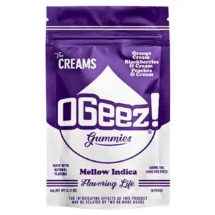 (0.1g) OGeez | Edible | Mellow Indica Creams | Indica | 100mg