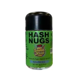 (5.0g) Banana Jelly Hash Nugs Rosin Tech Labs
