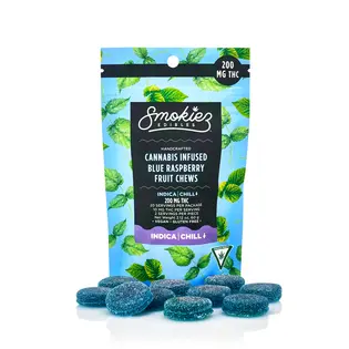 (0.2g) Blue Raspberry Indica Chill | 200MG Fruit Chews