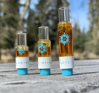 (each) Cartridge - CO2 - Jet Fuel .3g by Herban Extract 77.60% - Terps 6.1% - Hybrid - 2964