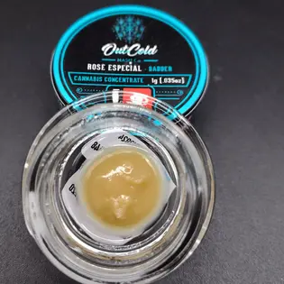 (MED) (Out Cold) Rose Especial Hash Rosin Badder