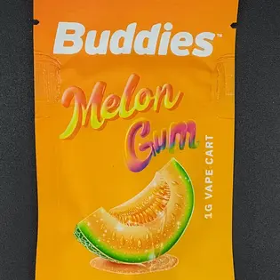 (each) (Buddies BBrand) Melon Gum 1G Flavored Distillate Cartridge