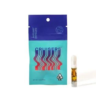 (each) PRE-ORDER ONLY 1g Grandaddy Purple Distillate Vape - Cruisers