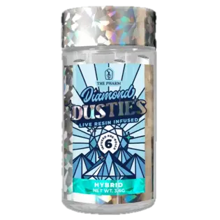 (each) Dusties - Emerald Diamond Dusties (6pk) - 3.6g