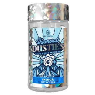(each) Dusties - Sapphire Diamond Dusties (6pk) - 3.6g