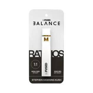 (each) Stephen Hawking Kush 1:1 - 1g - Disposable Cartridge - Mfused