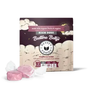 (each) Raspberry Creme Bedtime Eddies 2:4:1 THC:CBD:CBN 10mg/2pk