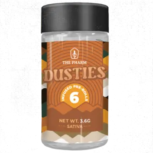 (each) Dusties Infused Pre-Roll Pack Watermelon AK Sativa - 0.6g x 6pk