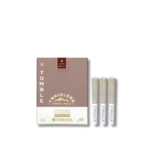 (each) Tumble Infused Prerolls 3pk 1.5g Indica Blackwater OG