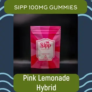 (each) The Sipp | Pink Lemonade 100mg Gummies