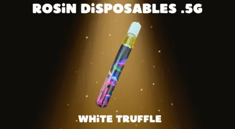(g) WHITE TRUFFLE 0.5G LIVE ROSIN DISPOSABLE