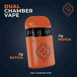 (g) Theraplant  D Inferno x SBC (S) Dual Chamber Disposable Vape  C0040000804 *NP