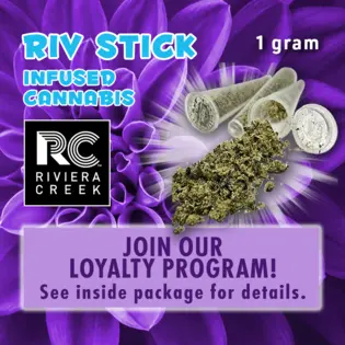 (g) Riv Stick Light Infused Cannabis Blend (.5g)