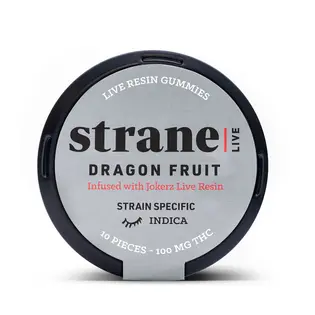 (each) Strane 10mg Dragon Fruit Live Resin Gummies