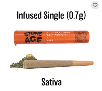 (each) Stone Age Infused Pre-Roll The Porpoise of Life .7g