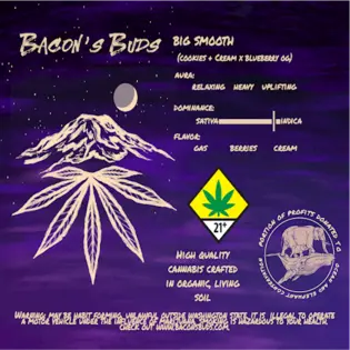 (each) Bacon's Buds - Big Smooth Joints 6pk