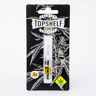 (g) Bubbleberry - Clear Cartridge - .5g (Top Shelf)