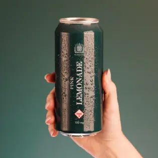 (0.1g) Franklin's: 100mg Soda (Pink Lemonade) 1 x 100mg